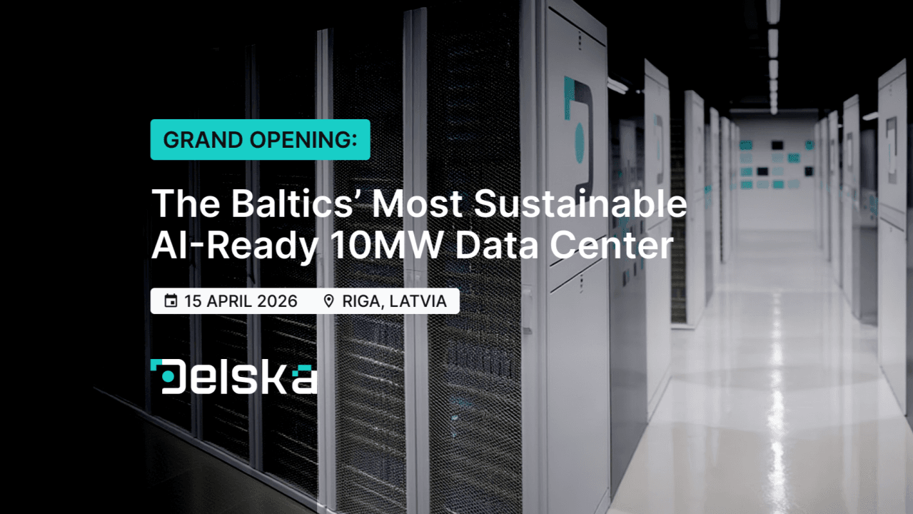 Be Among the First: Join the Launch of a Next-Generation AI Data Center in Riga
