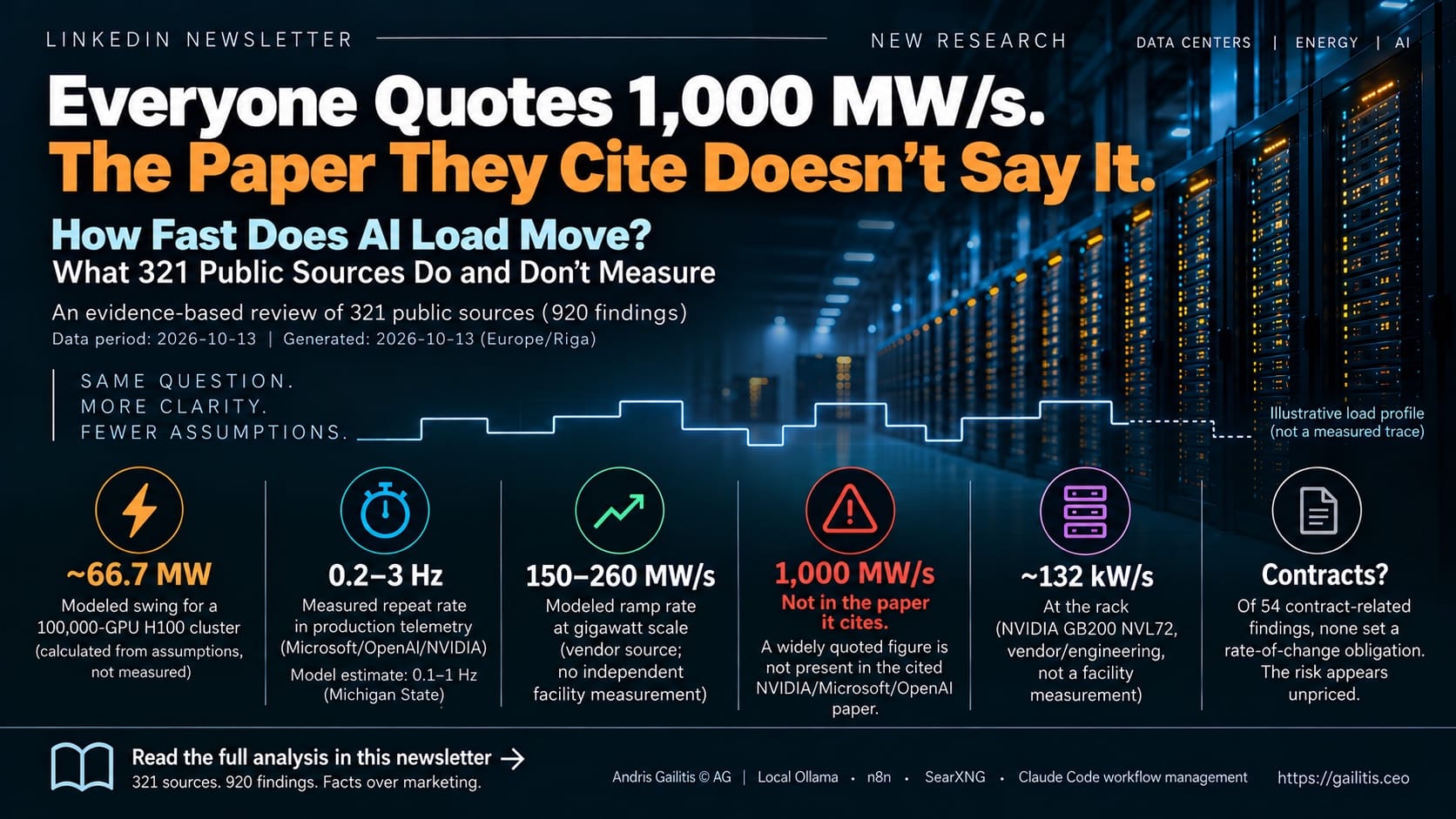 Everyone Quotes 1,000 MW/s. The Paper They Cite Doesn’t Say It.